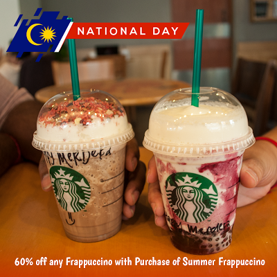 Starbucks Malaysia Frappuccino Discount Offer Promo