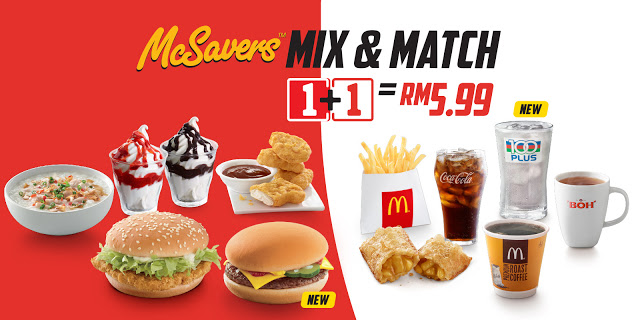 RM5.99 McSavers Mix & Match Promo