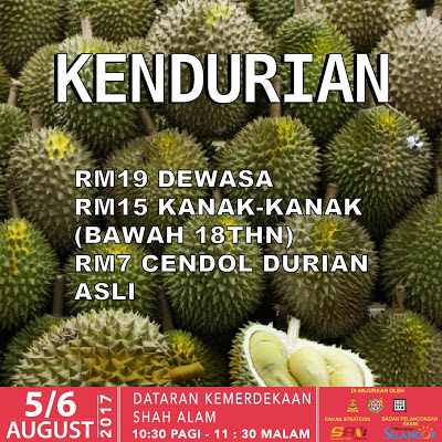 Durian Buffet Selangor Food Mega Festival