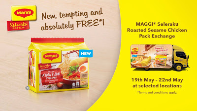 Free MAGGI Seleraku Roasted Sesame Chicken Pack Exchange