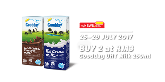 MyNews.com Goodday UHT Milk 250ml Buy 2 RM3