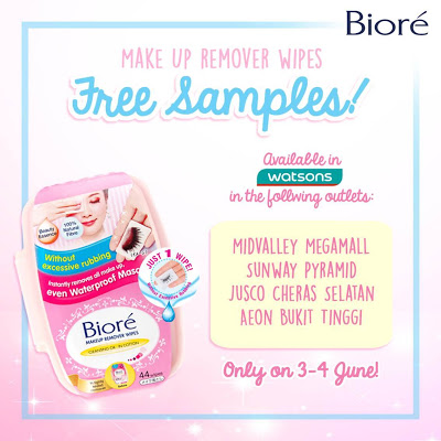Biore Make Up Remover Wipes Free Samples Watson Giveaway