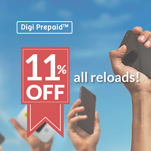 Top Up Digi Prepaid Reload Discount Offer Promo