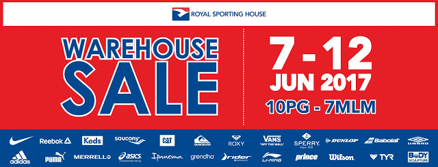 Royal Sporting House Malaysia Warehouse Clearance Sale