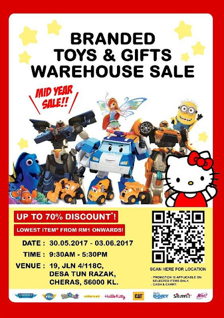 Branded Toys & Gifts Warehouse Sale