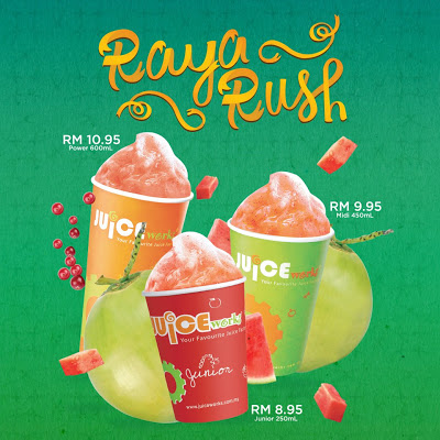 Juice Works Buy 1 Free 1 Promo Raya Rush Ramadan Month