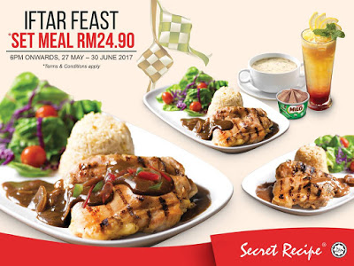 Secret Recipe Malaysia Iftar Feast Set Meal Ramadhan Promo