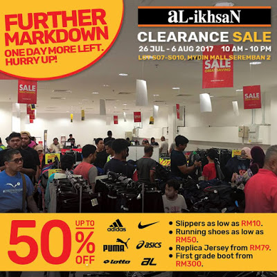 aL-ikhsaN Sports Clearance Sale Discount Offer Promo
