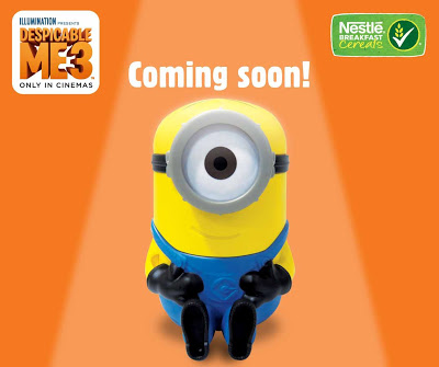 Free Minion Container Nestle Breakfast Cereals Malaysia