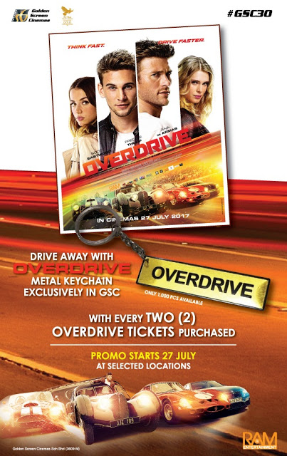 Buy GSC Movie Ticket Free Exclusive Overdrive Metal Keychain