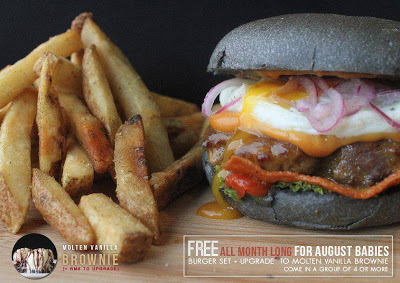 myBurgerLab Free Burger Birthday Month Purchase Promo