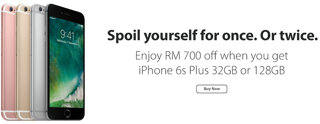 iPhone 6s Plus Malaysia Price 2017 Discount Offer Promo