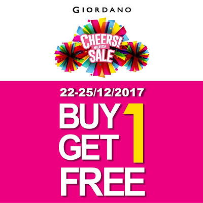 Giordano Malaysia Stores Buy 1 Free 1 Sale Promo