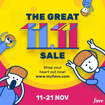 Fave Promo Code Malaysia  11.11 Sale Discount Offer