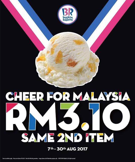 Baskin-Robbins Ice Cream RM3.10 Discount Offer Promo