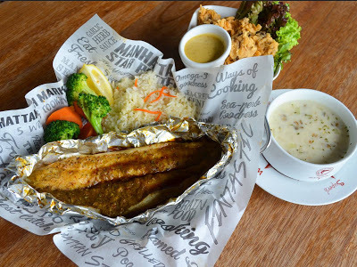 The Manhattan FISH MARKET Free Main Course Mediterranean Baked Fish