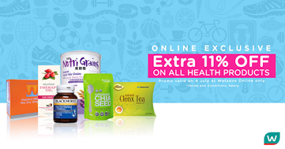 Watsons Malaysia Online Store Exclusive Discount Health Products
