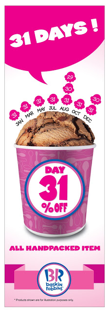 Baskin Robbins Ice Cream 31% Discount Offer Promo