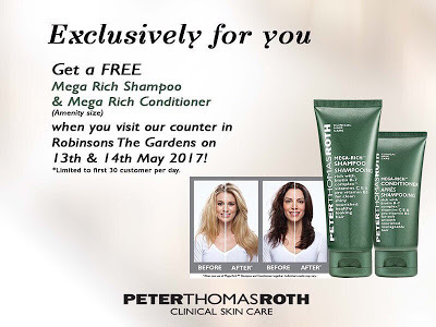 Peter Thomas Roth Malaysia Free Mega Rich Shampoo & Conditioner Giveaway