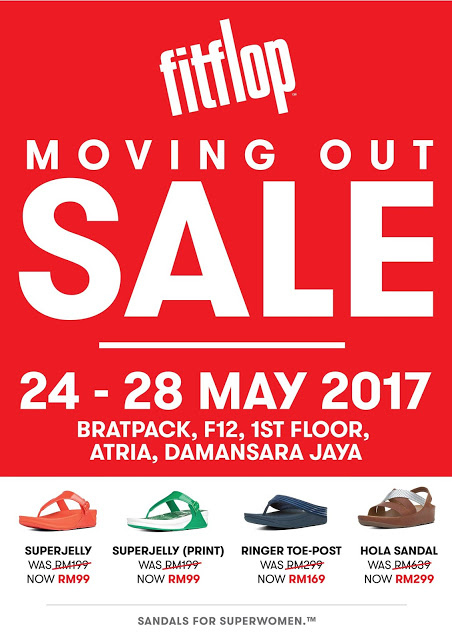 FitFlop Malaysia Moving Out Sale Discount Offer Promo