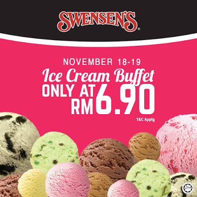Swensen's Ice Cream Buffet Promo