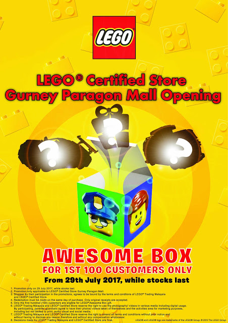 LEGO Certified Store Malaysia Free Awesome Box