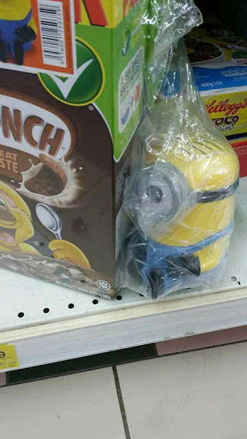 Nestle Malaysia Kokokrunch Free Minion Bottle