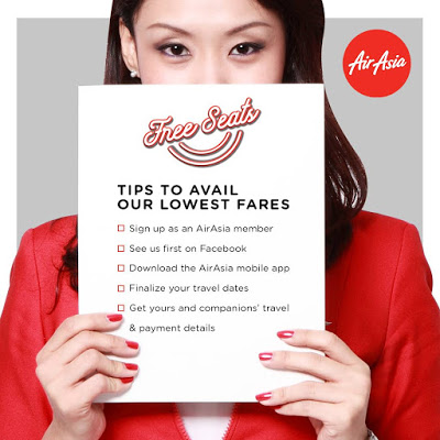 AirAsia Free Seats 2018 Booking Tips