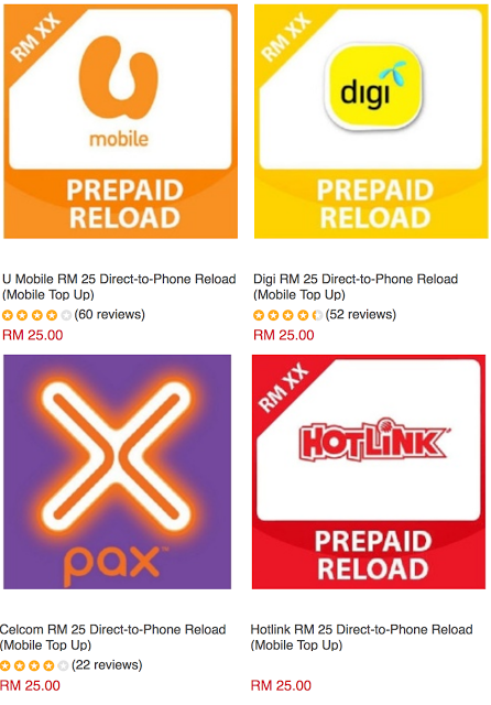 Direct-to-Phone Reload Mobile Top Up