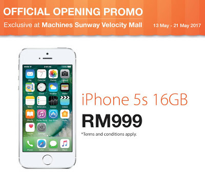 Apple iPhone 5s Malaysia Price Discount Offer Promo