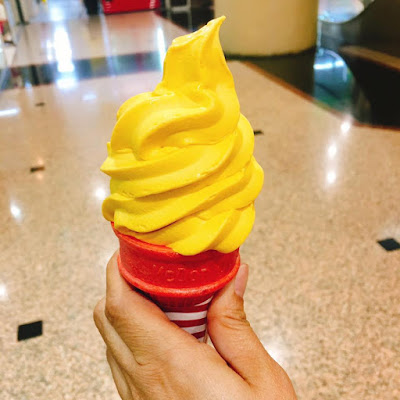 McD Jagung Flavour Sundae Cone Ice Cream