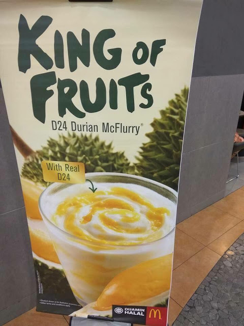 McD D24 Durian McFlurry