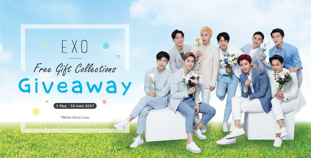 Nature Republic Malaysia EXO Free Gift Collections Giveaway