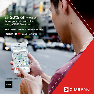 Uber Promo Code Malaysia CIMB Credit Debit Card Discount Offer