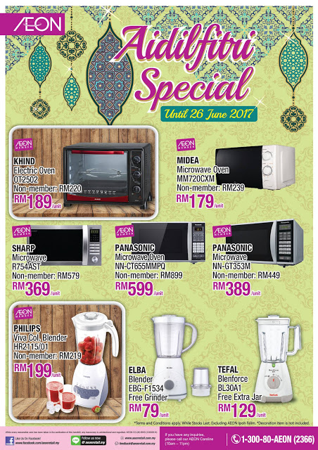 AEON Aidilfitri Special Discount Offer Promo
