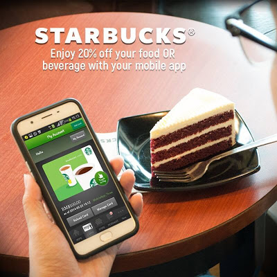 Starbucks Malaysia Mobile App Payment Discount Offer Promo