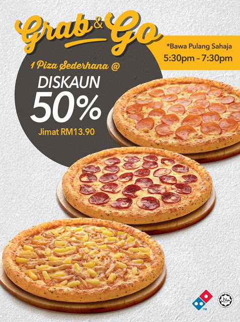 Domino's Pizza Malaysia Grab & Go Promo