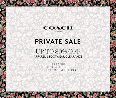 Coach Private Sale Johor Premium Outlets JPO