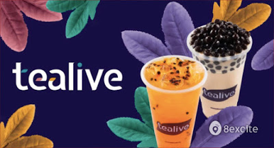 RM3 for RM6.50 Drink Voucher at Tealive