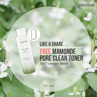 Mamonde Pore Clean Toner Free Sample Giveaway
