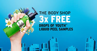 The Body Shop Drops of Youth Liquid Peel Free Samples