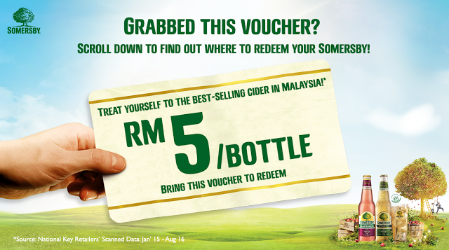 Somersby Apple Cider Discount Voucher