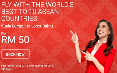 AirAsia Flight Ticket Discount Promo Price Offer