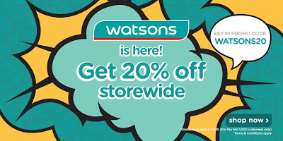 Shopee Promo Code Watsons Storewide Discount