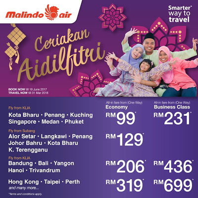 Malindo Air Flight Ticket Raya Sale Deals