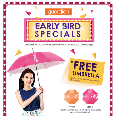 Guardian Malaysia Free Umbrella 1 Utama Store Relaunch