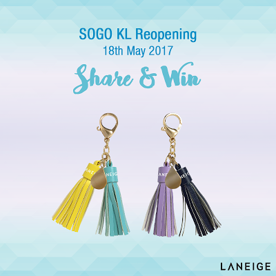 Free LANEIGE Keychain Giveaway Facebook Instagram Promo