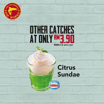 The Manhattan FISH MARKET Citrus Sundae