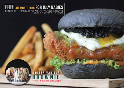 myBurgerLab Free Burger July Birthday Promo