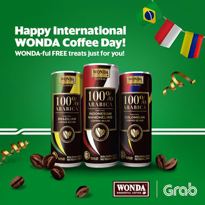 Grab Free Wonda Coffee